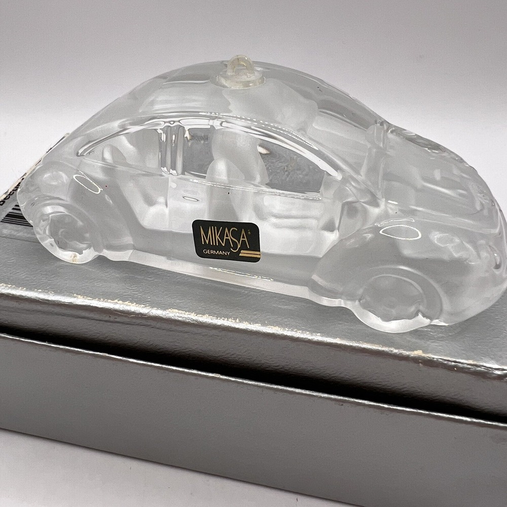 Mikasa Germany Crystal VW Volkswagen w/ Box 4" No Chips Or Cracks
